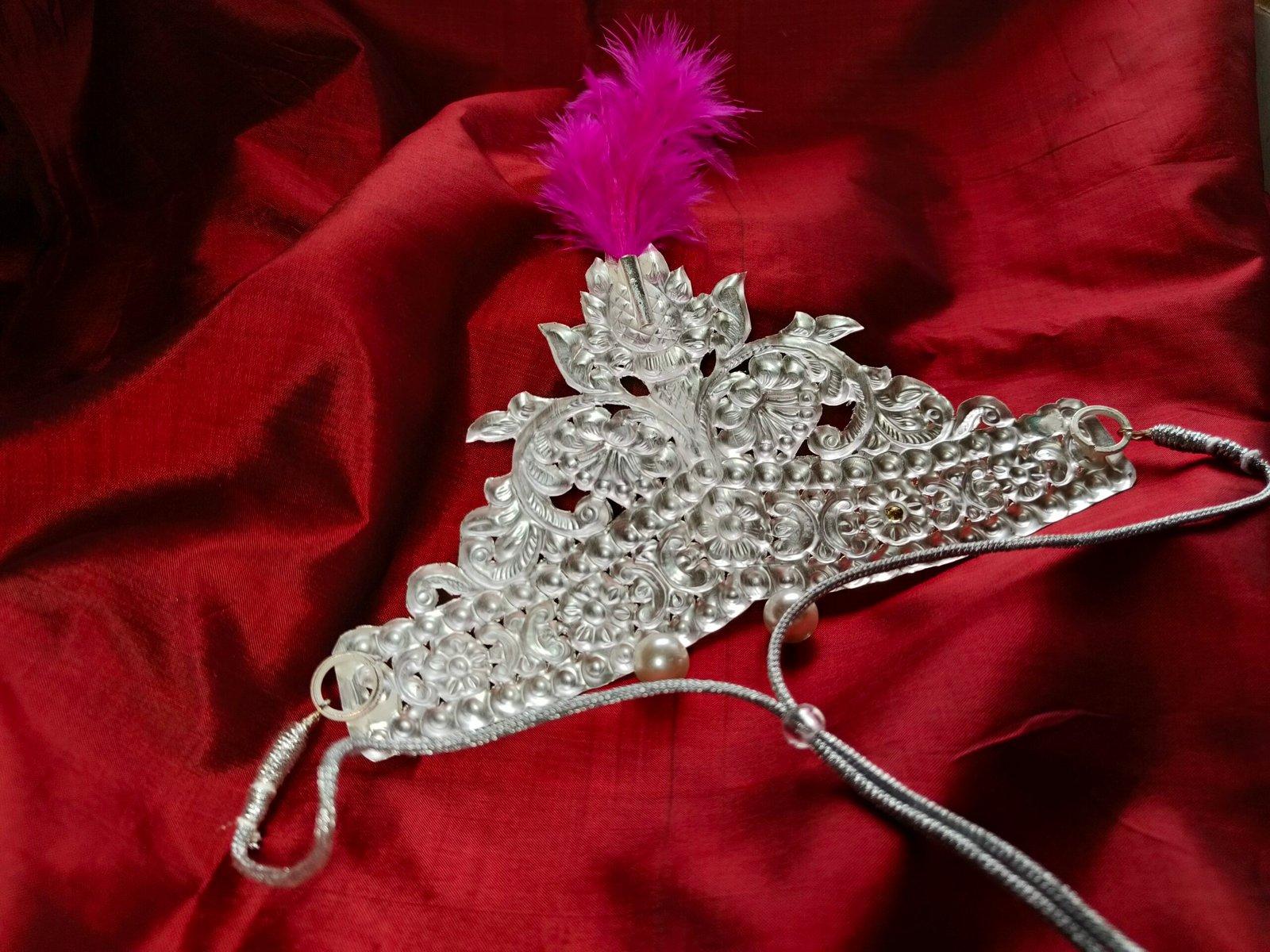 5inch Fulkari Mukut view 2