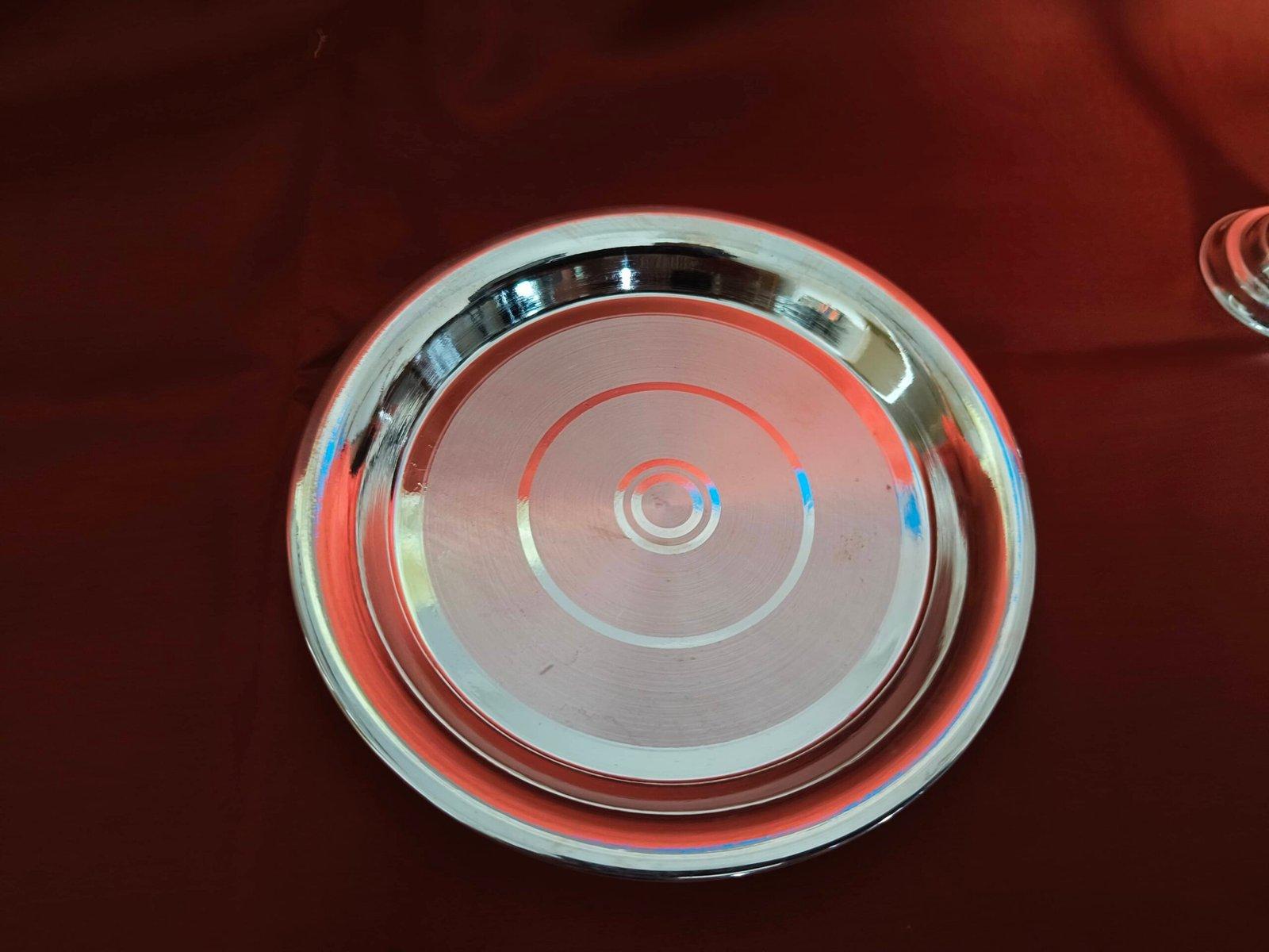 5inch Plate /Thali for Puja / Bhog view 3