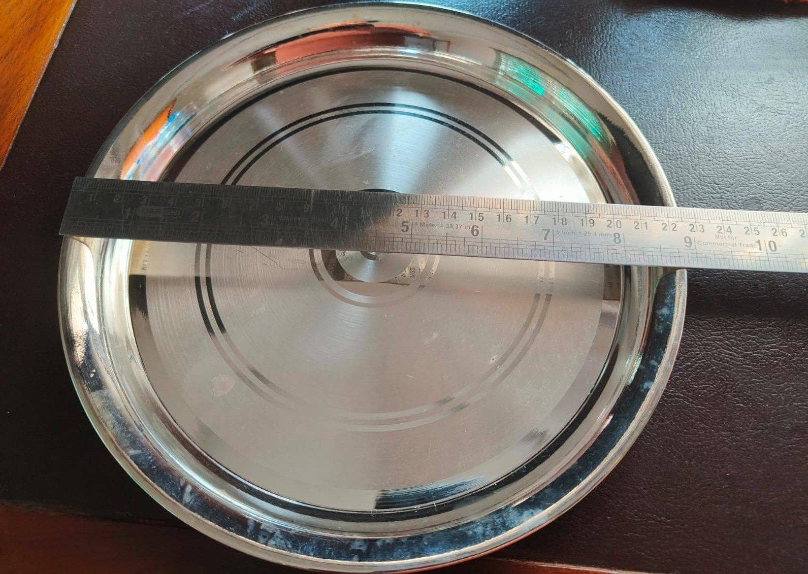 9inch Plate / Thali for Puja / Bhog view 3