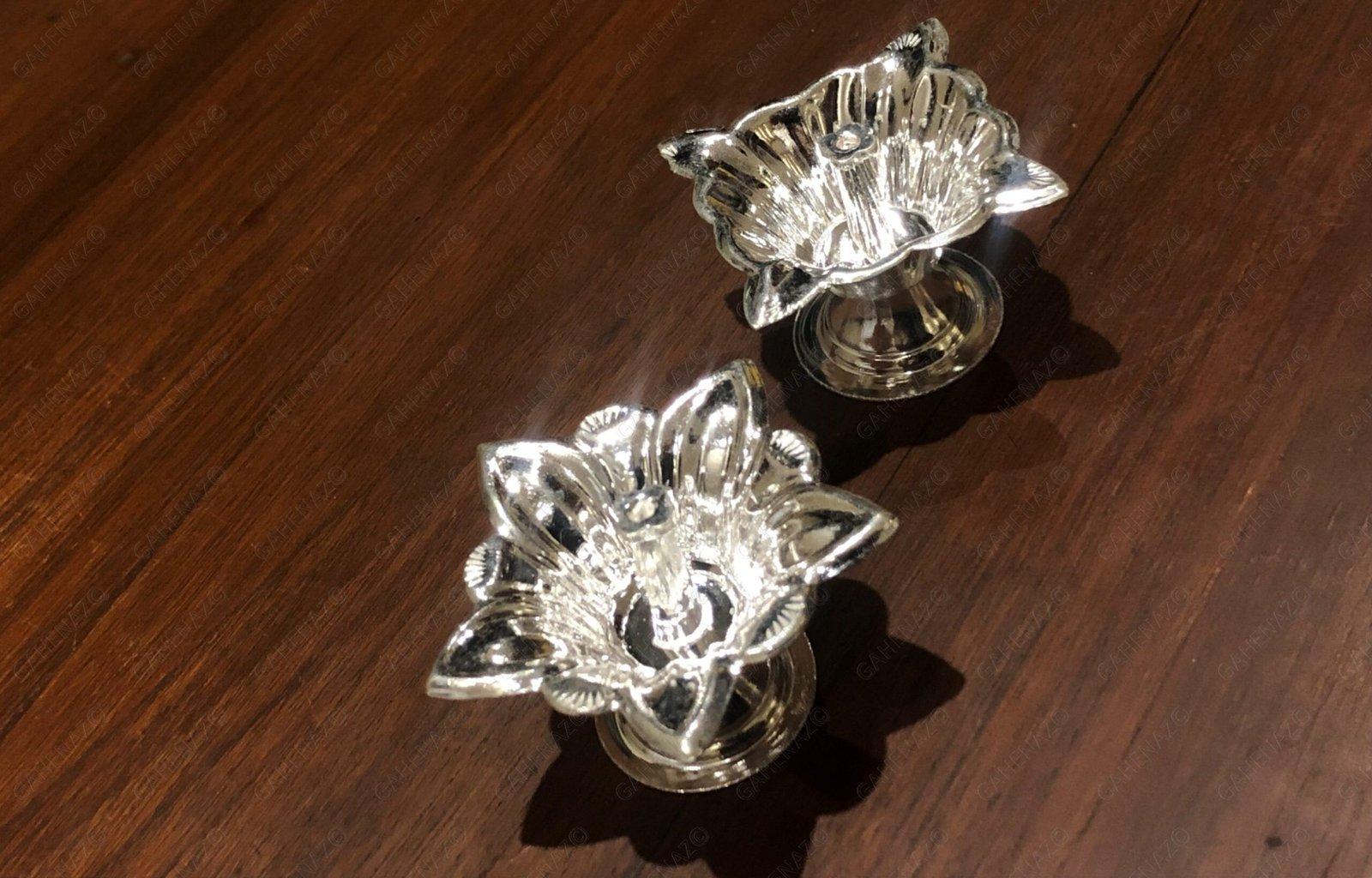 Akhand Diya Flower view 3