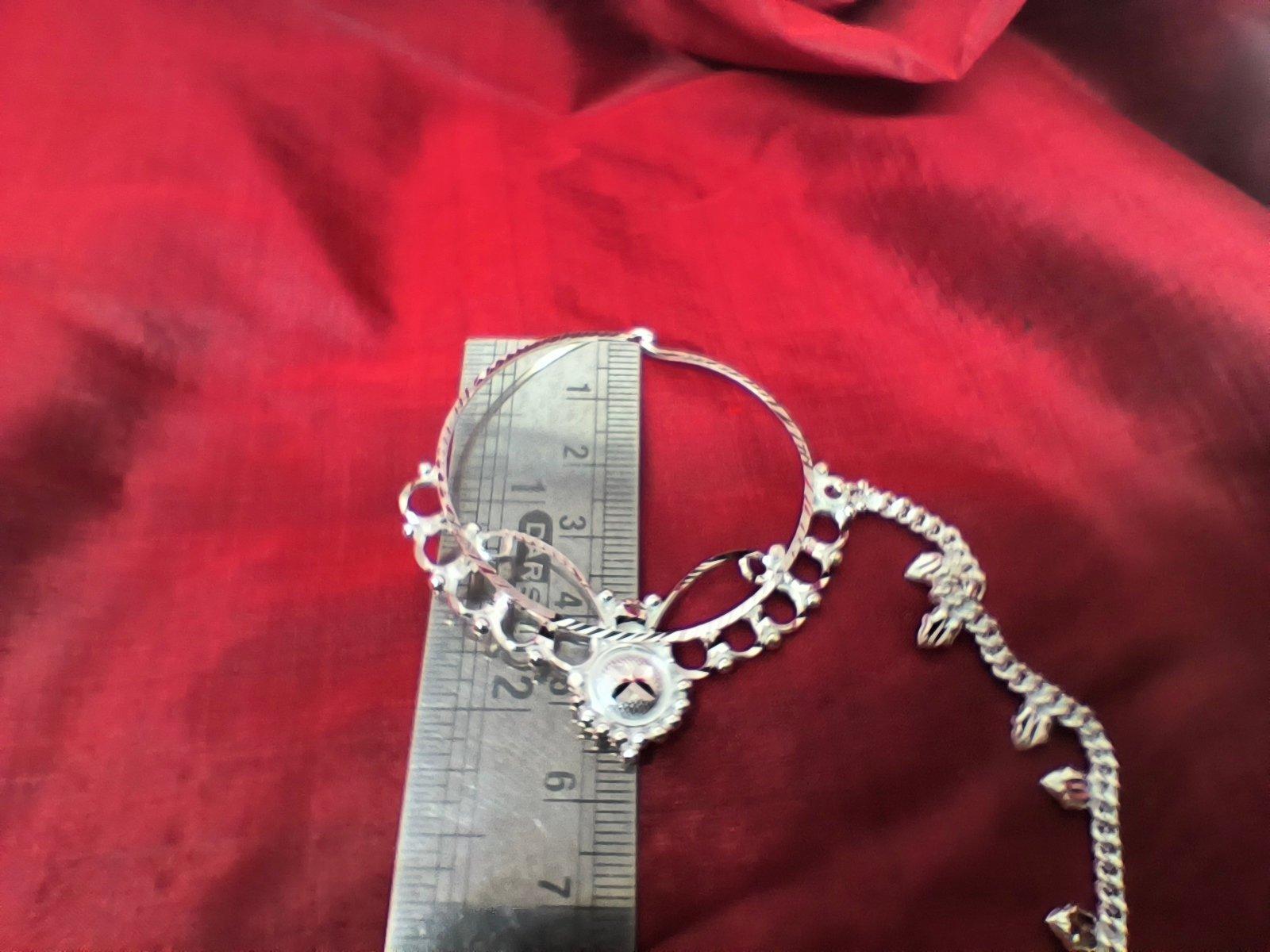 Aparna Noth / Nose Ring with Chain view 2