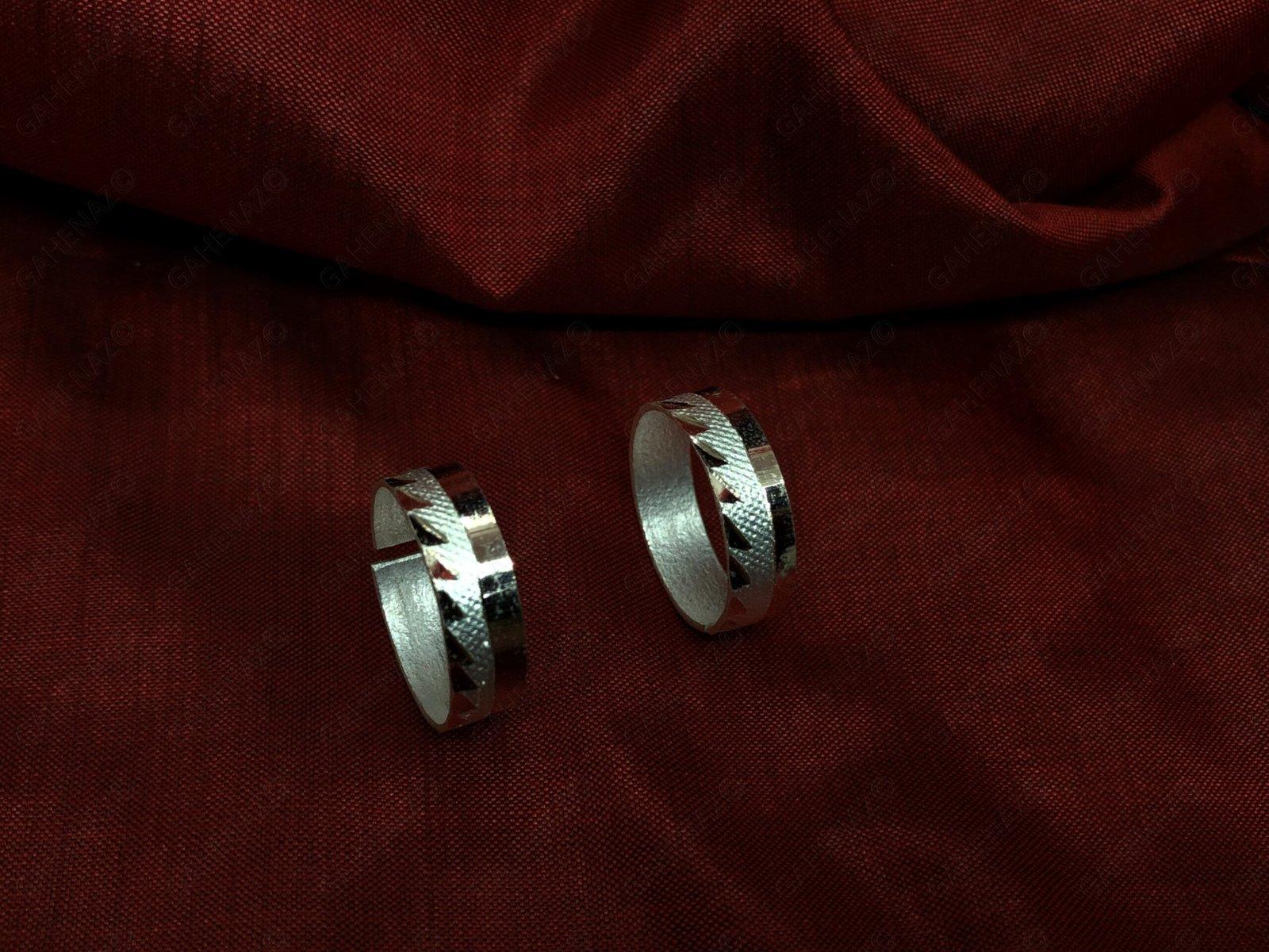 Band Style Toe Ring / Bichiya view 2