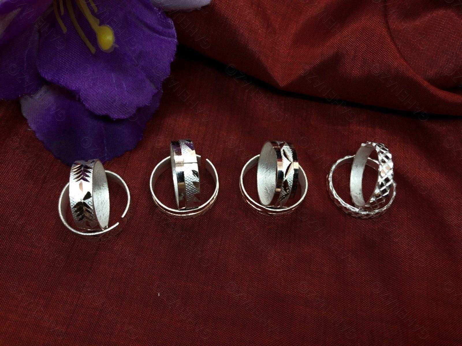 Band Style Toe Ring / Bichiya view 3