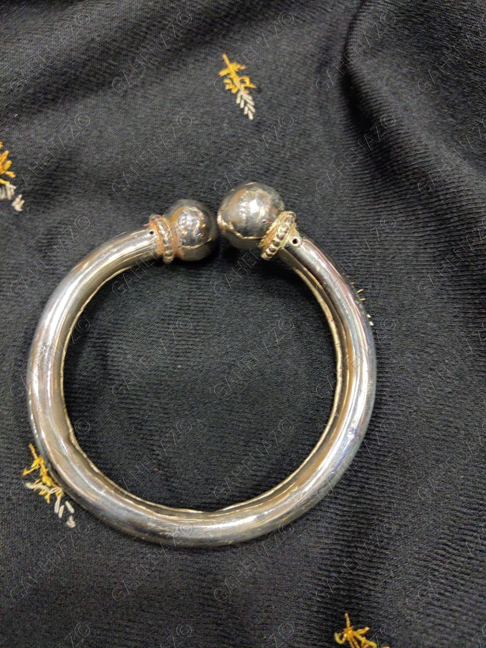 Bedi/Kundala/Parad Anklet/ Kada  for Hanumanjis Leg view 5