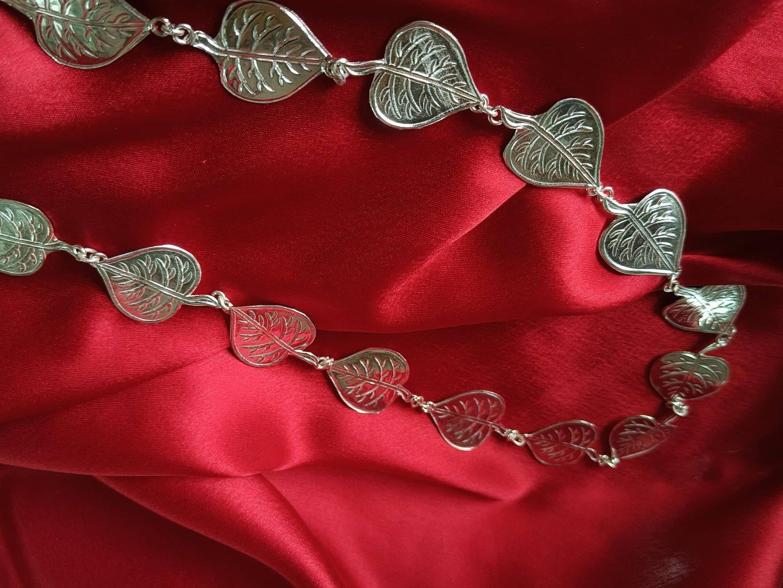 Betel leaves garland / Paan patta mala view 3