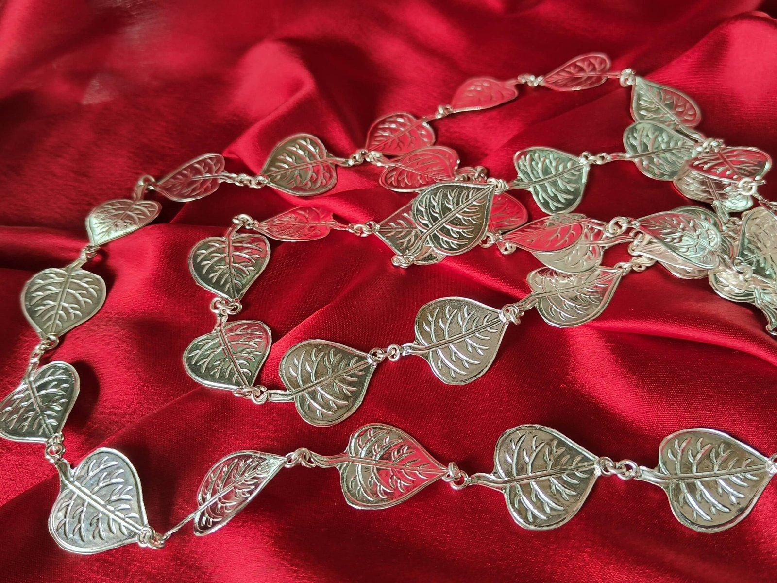 Betel leaves garland / Paan patta mala view 4