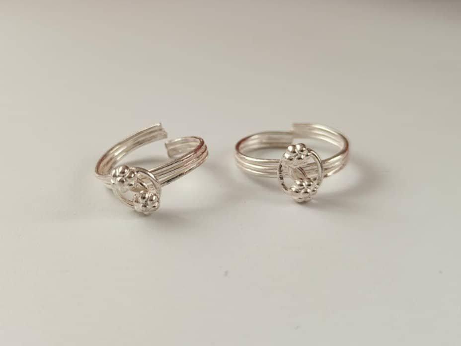 Crown Toe Ring/ Bichiya/ Toering