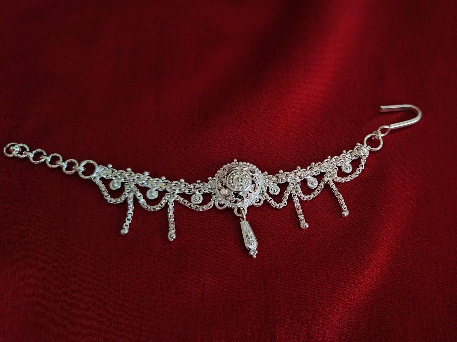 Fulkari Waistband 5inch length/ kamarbandh for Idol/Deity view 5