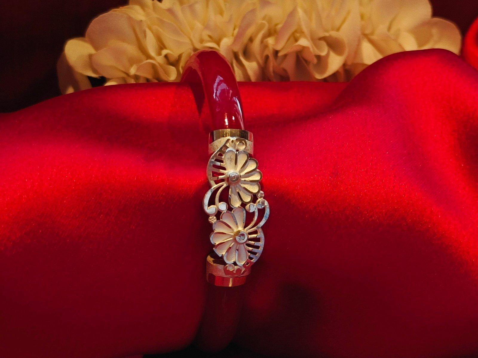 Gahenaz Silver Bracelet Pola Mohini Size 2.4 view 3