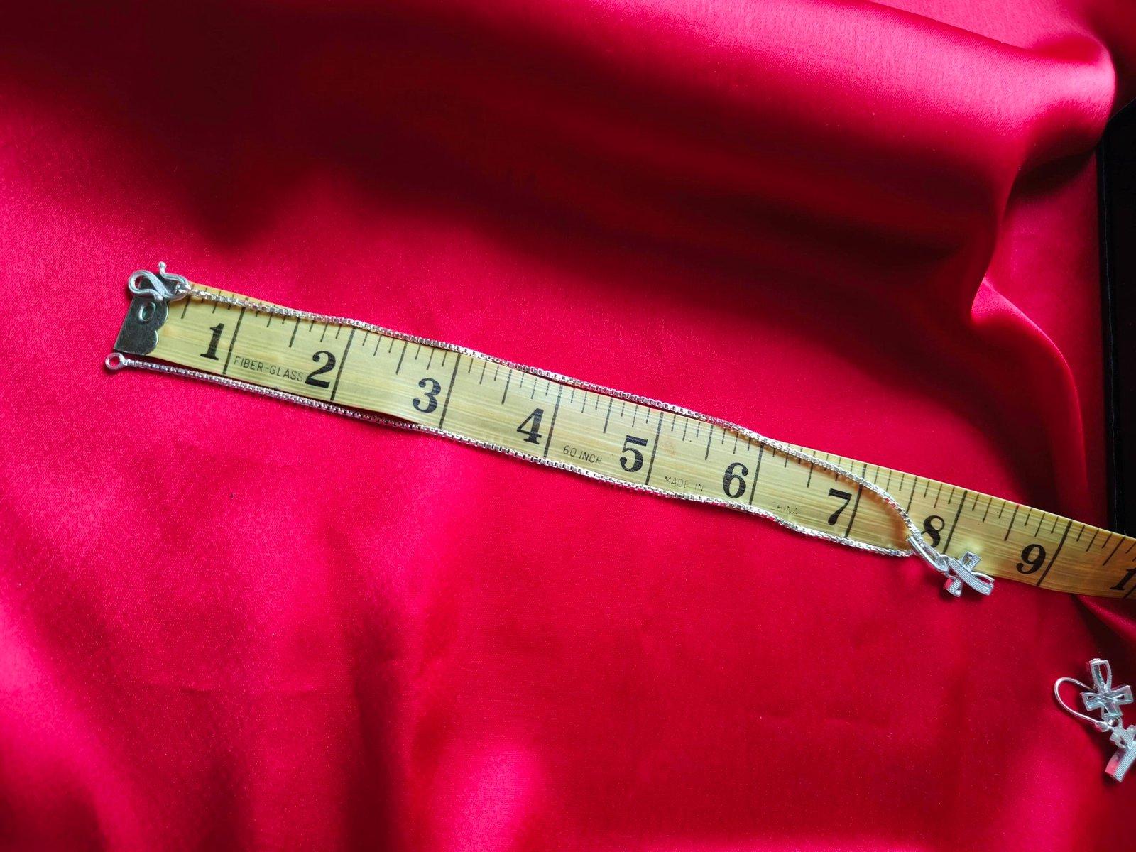 Gahenaz Silver Cross Pendant with Earring Set view 4