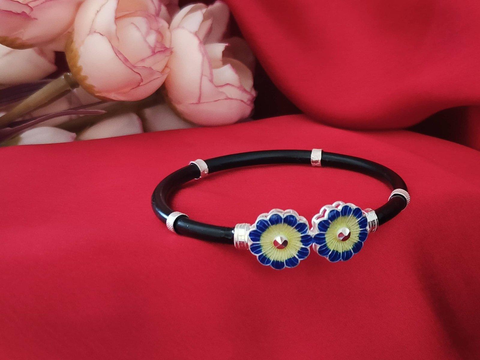 Gahenaz Silver Kanak Loha / Noa / Iron Bangle / Kada 2.5