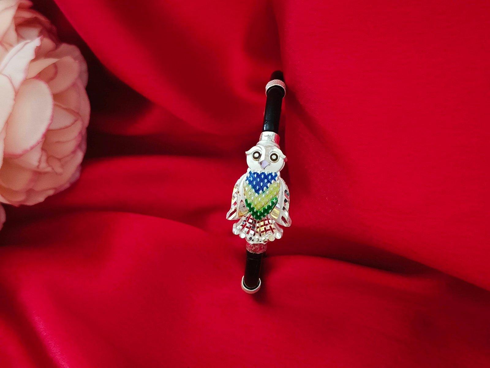 Gahenaz Silver Owl Loha / Noa/ Iron Bangle 2.4 view 2