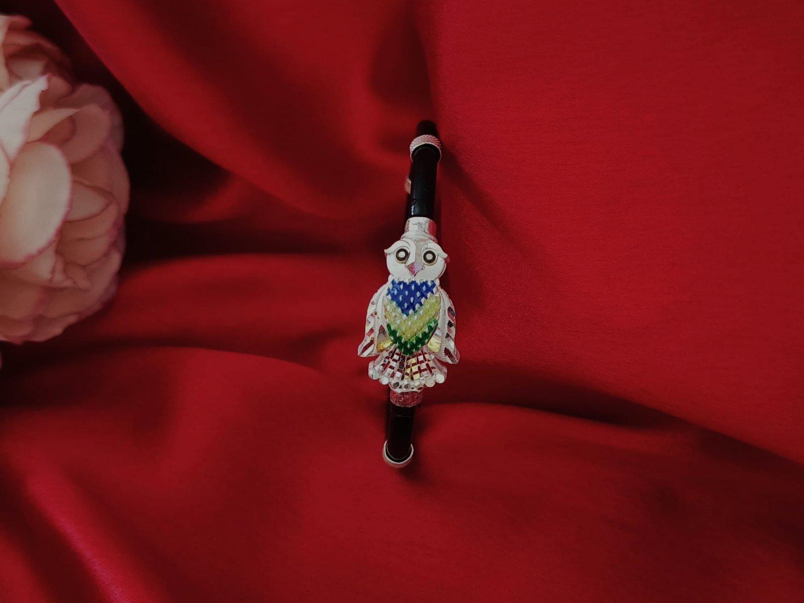 Gahenaz Silver Owl Loha / Noa/ Iron Bangle 2.4 view 3