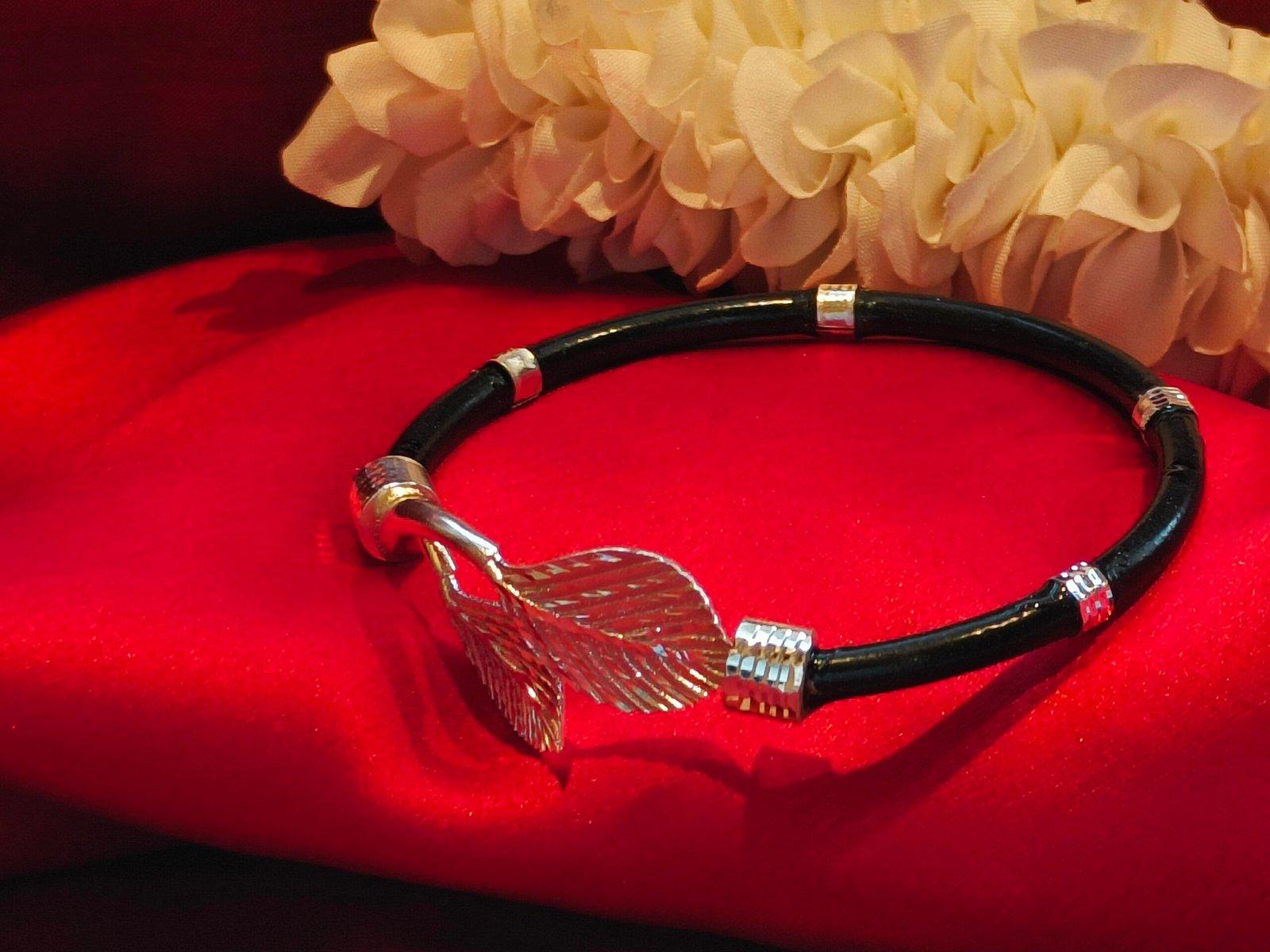 Gahenaz Silver Pallobi Loha / Noa / Iron Bangle / Kada 2.4,2.7 view 4