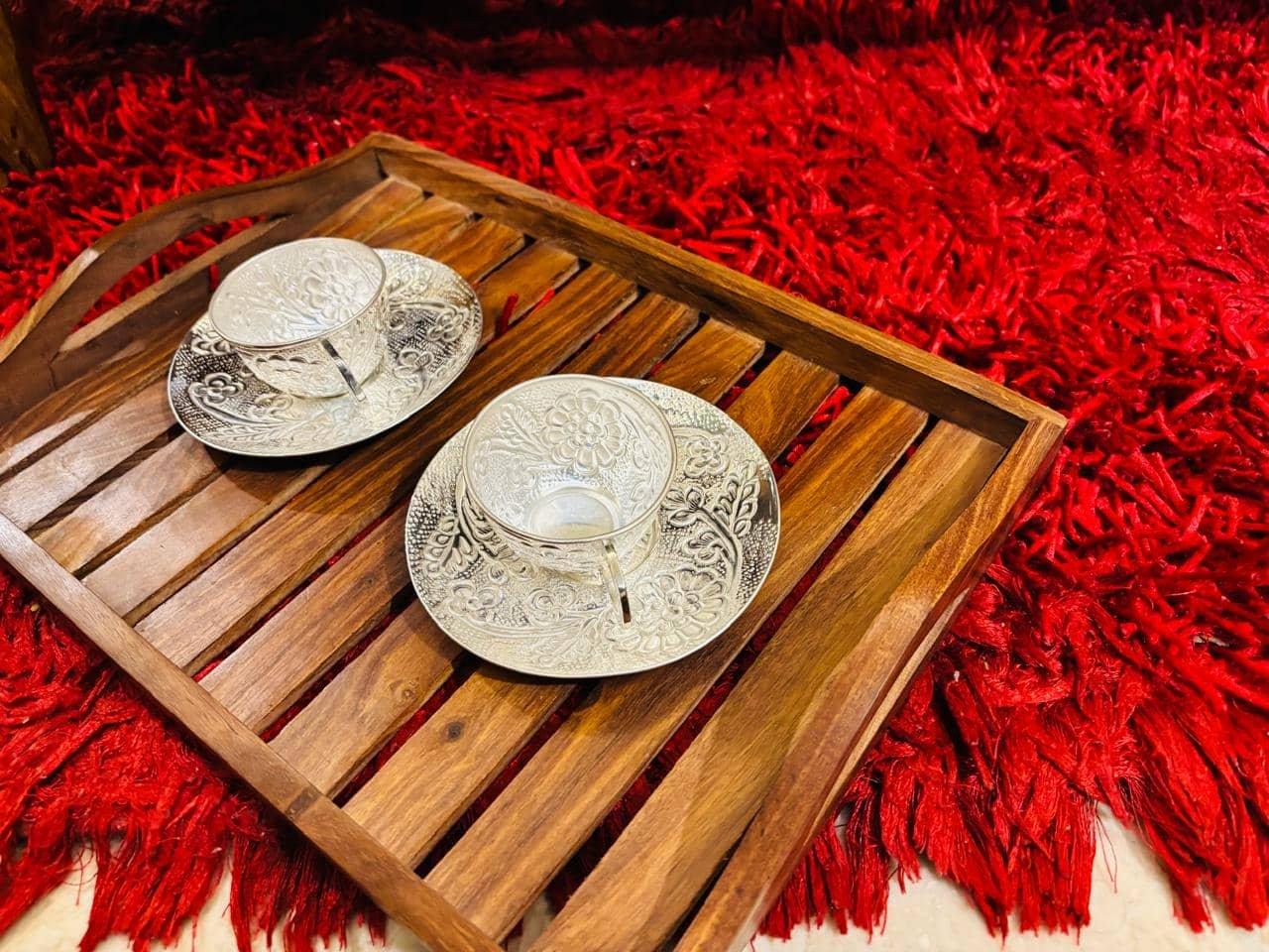 Gahenaz Silver Tea Cup Set view 4