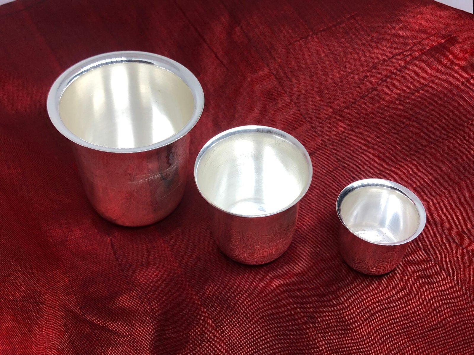 Glass for Idol Puja Bhog/Prasad view 2