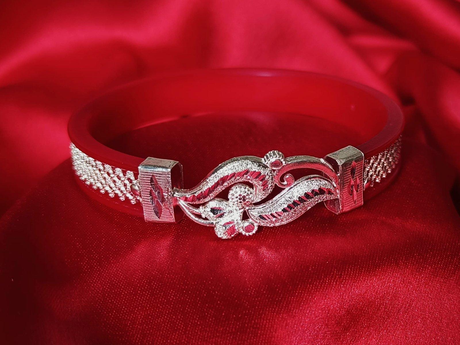 Hangor Mukh Pola Dark Red 2.5 view 3