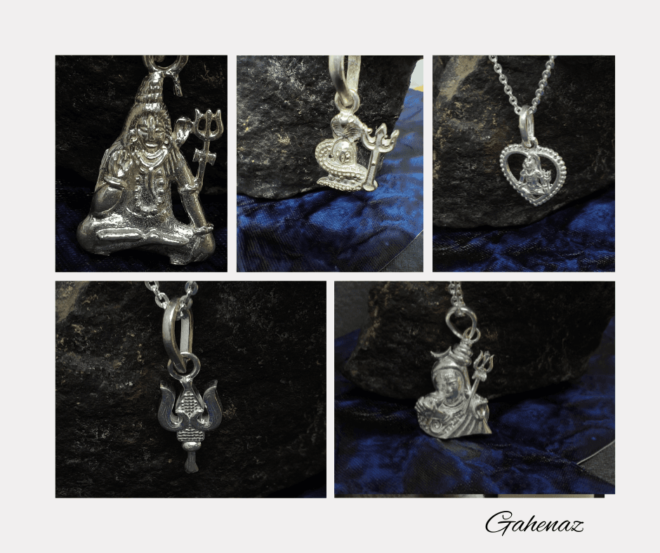 Idol Pendant Shiva/Mahadev with chain