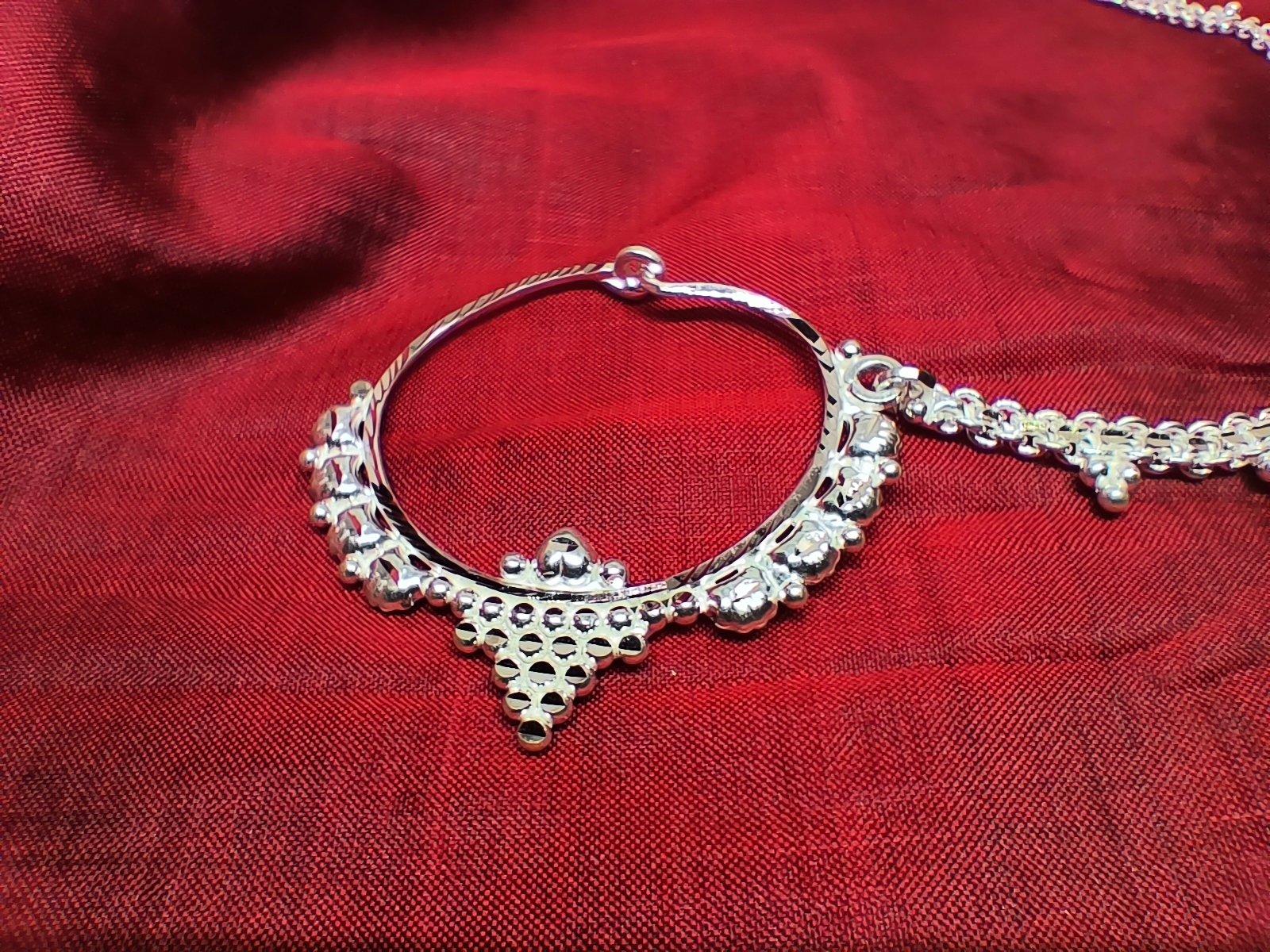 Jaya Noth/Nose Ring with Chain view 5