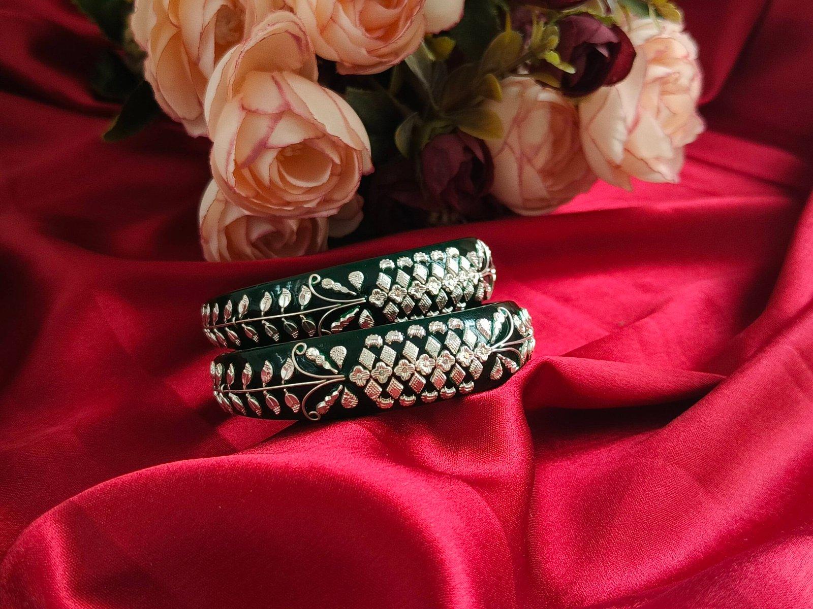 Kiran Green Pola Bracelet 2.5