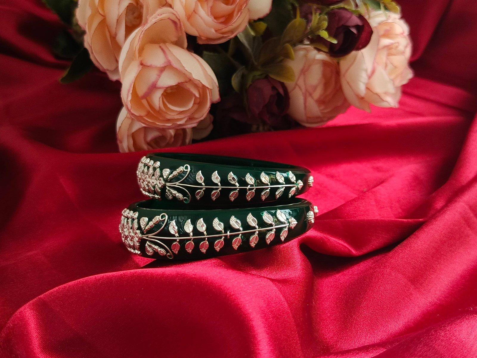 Kiran Green Pola Bracelet 2.5 view 2