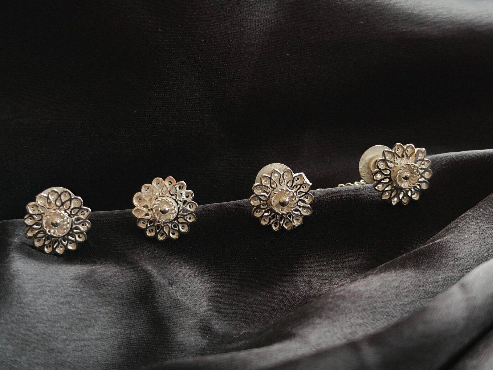 Krishna Filigree Kurta Button