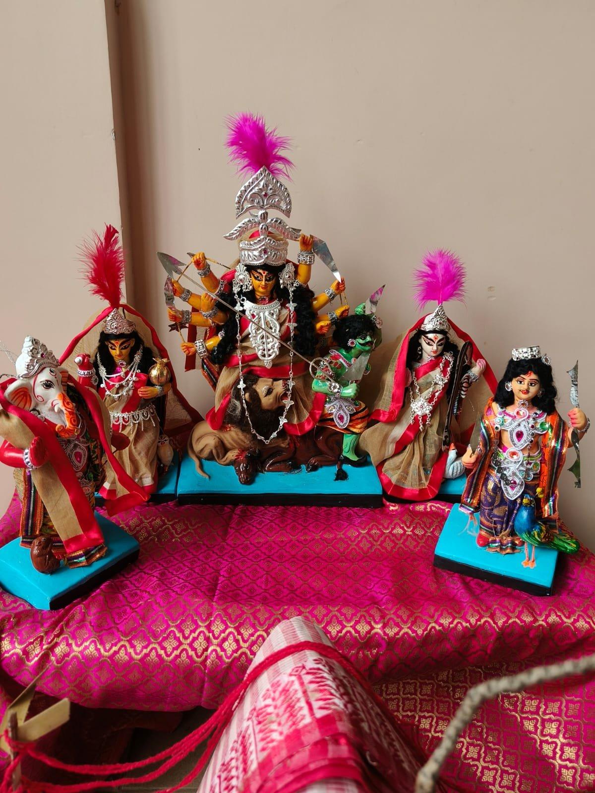 Maharani Necklace/ Bukpata / Kavasam for Idol view 4