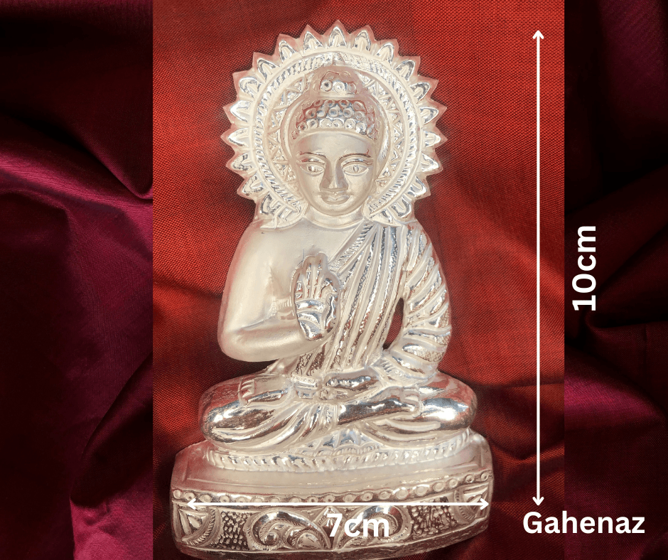 Meditating Buddha Statue for Home Decor 4.5 inches view 3