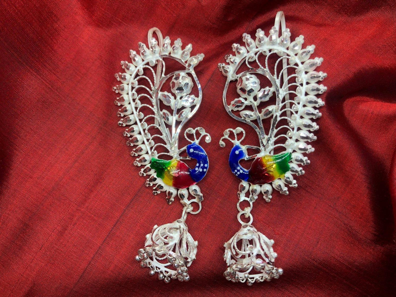 Meena Peacock Kaan Earring