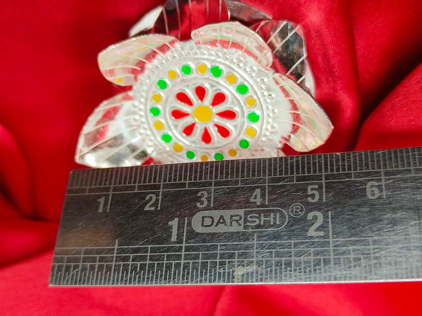 Meenakari Lotus Singhasan view 7