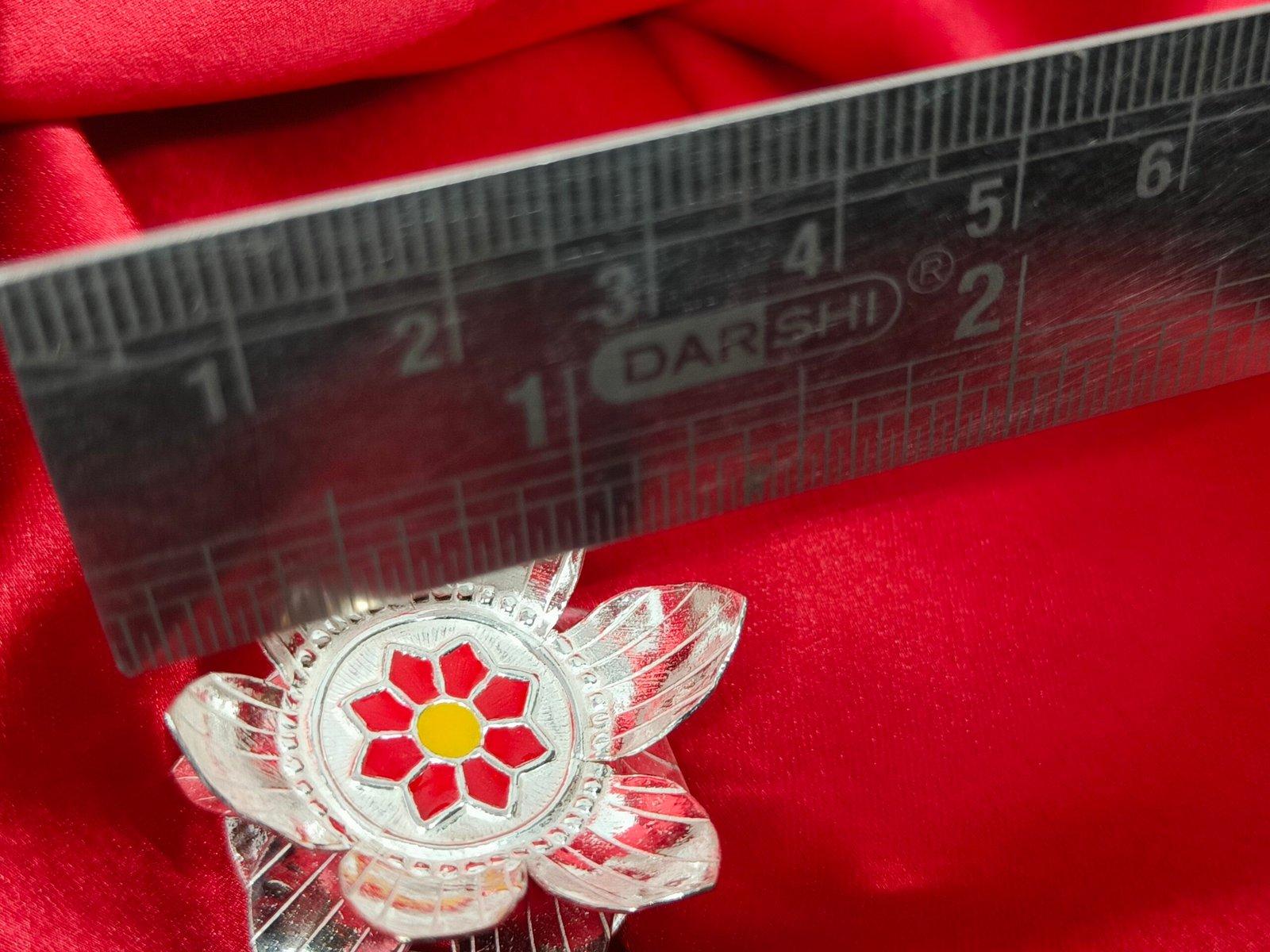 Meenakari Lotus Singhasan view 8