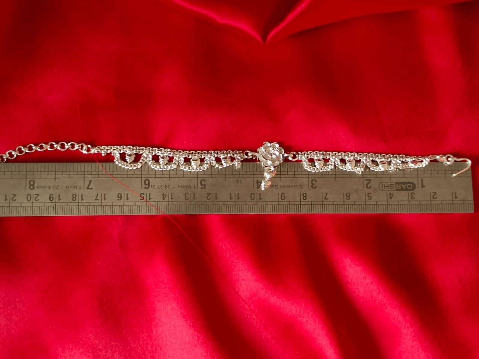 Mohini Fulkari Waistband 6inch length / Kamar bandh for Idol view 2