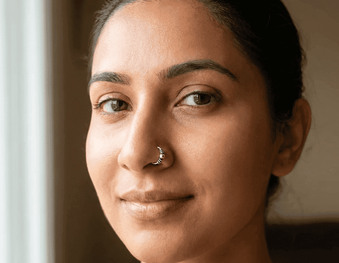 Nose ring Padmini view 2