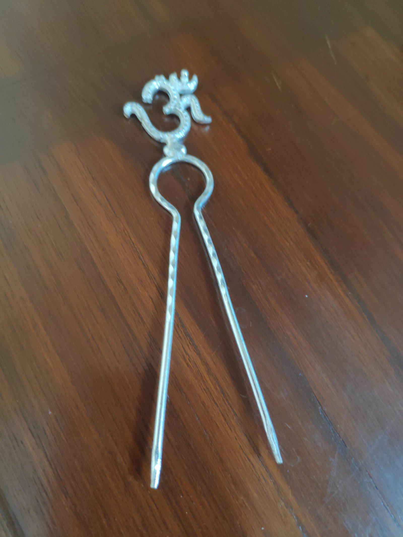 Om Hair Pin/Casual Bun Pin view 2