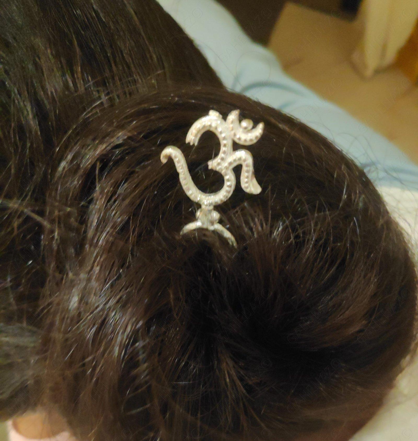 Om Hair Pin/Casual Bun Pin view 3