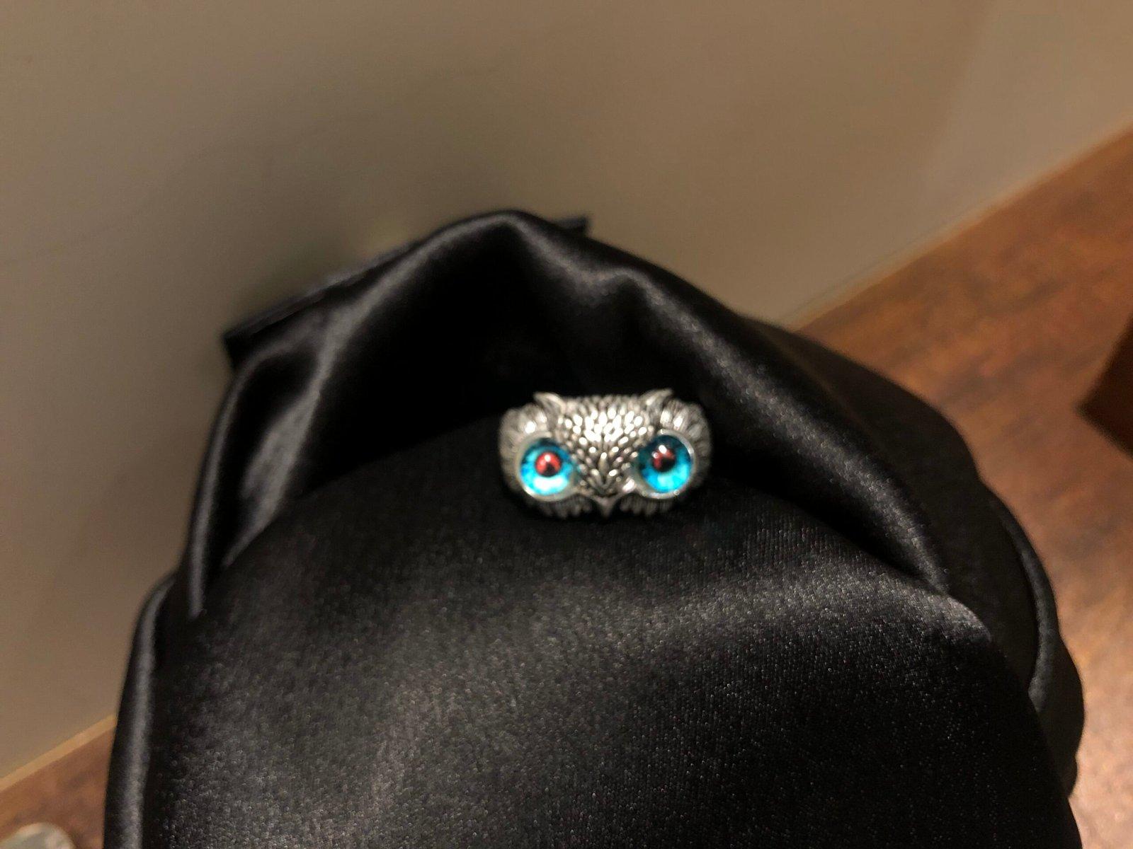 Owl Finger Ring view 4