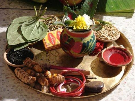 Paddy/Dhan/ Rice/Chawal Ke Daane for Puja view 3