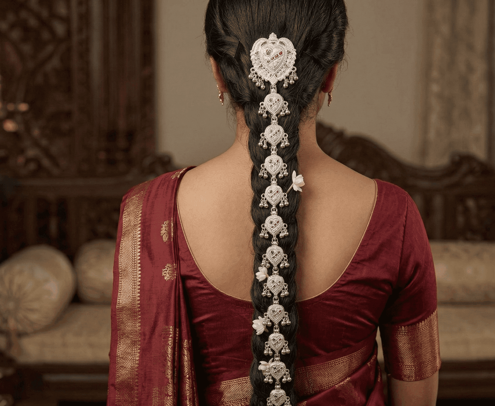 Padmavat Beni /Bridal Choti / Braid Jewellery