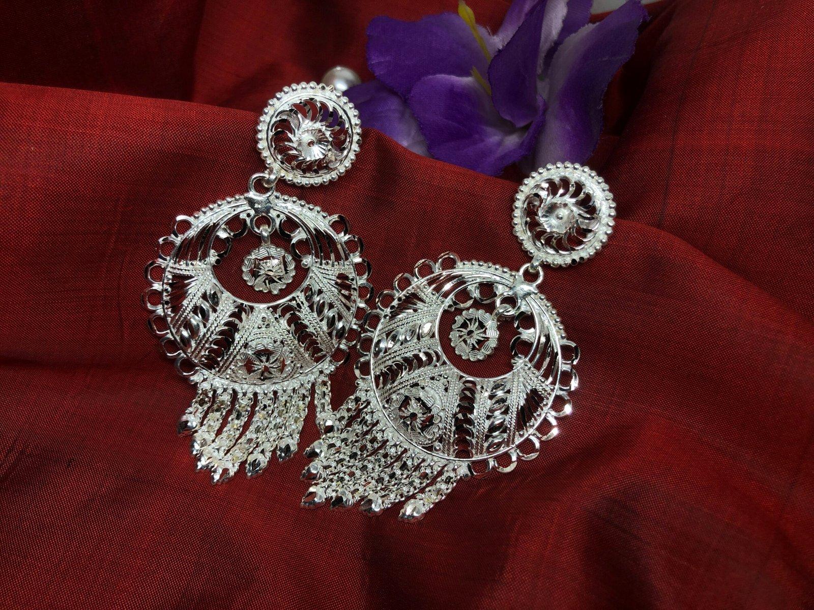 Padmavat Kanbala/ Hanging Earring view 3