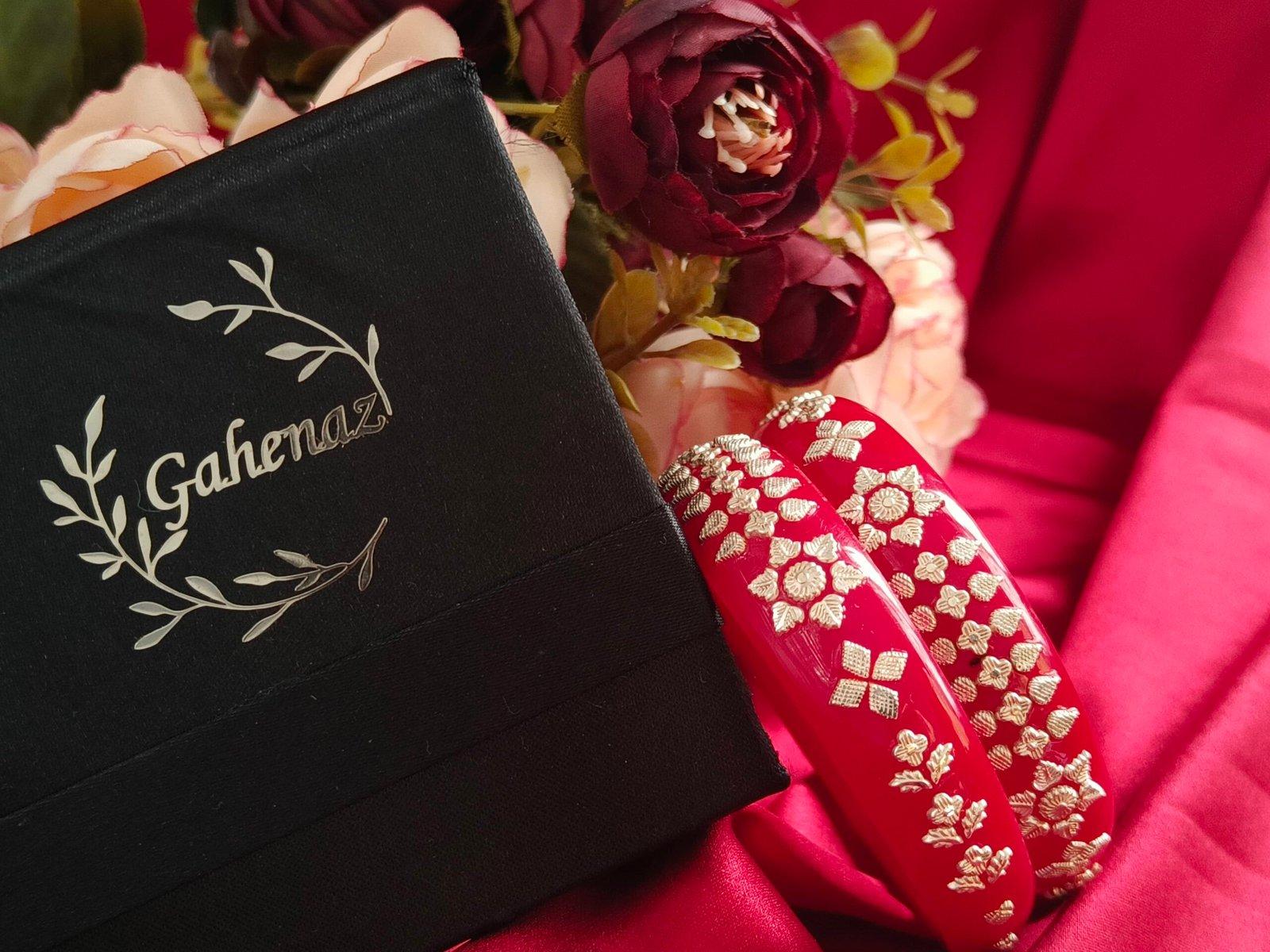 Pola Mohini Red Size 2.4 view 2