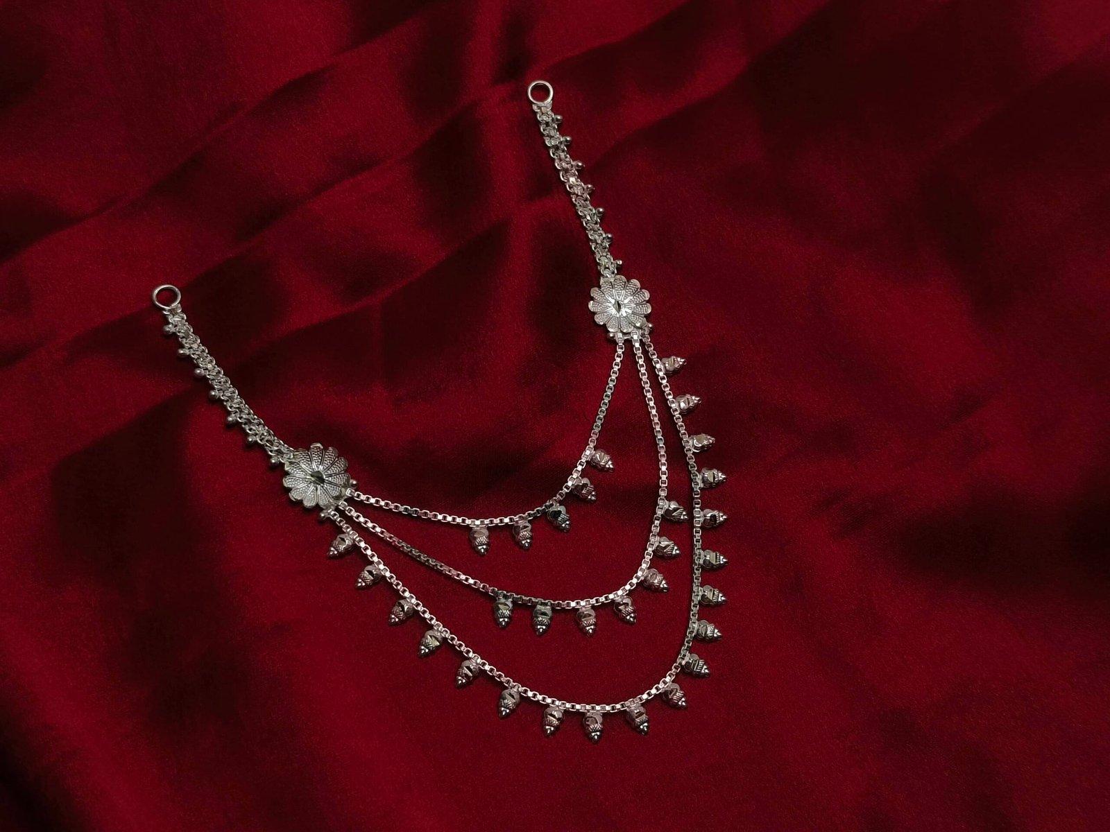 Pritha 3layer Necklace for Idol 8 to 10 inch view 3