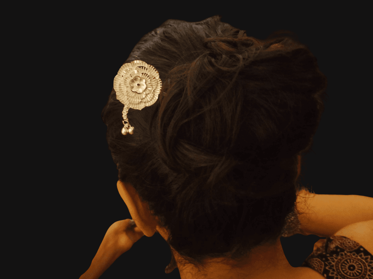 Priyadarshini Hair Pin / Khopa Kata / Juda Pin view 4