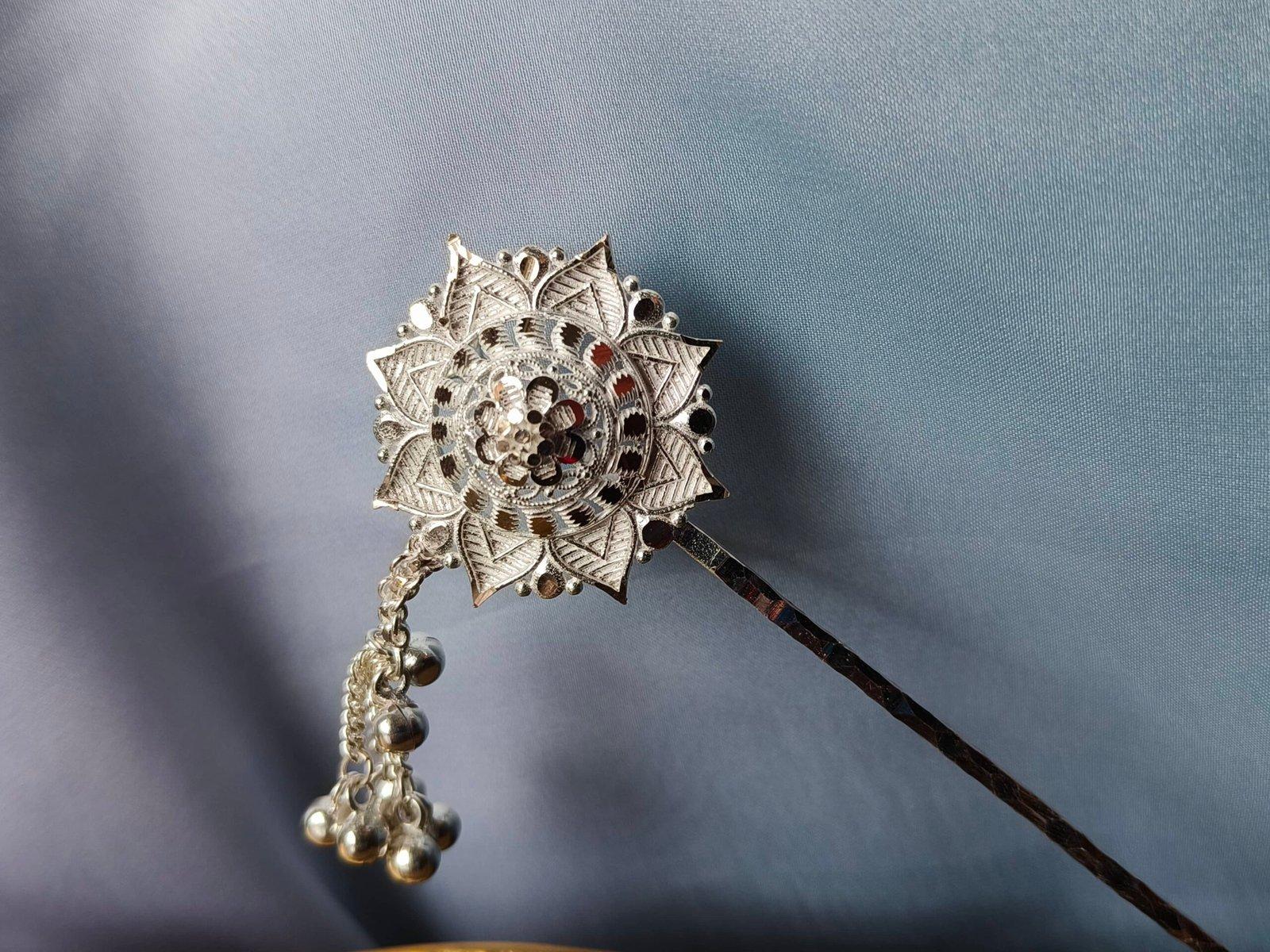 Revati Hair Pin / Khopa Kata / Juda Pin view 2