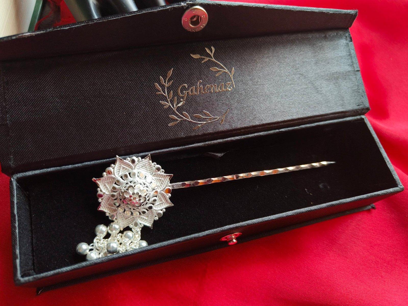 Revati Hair Pin / Khopa Kata / Juda Pin view 3