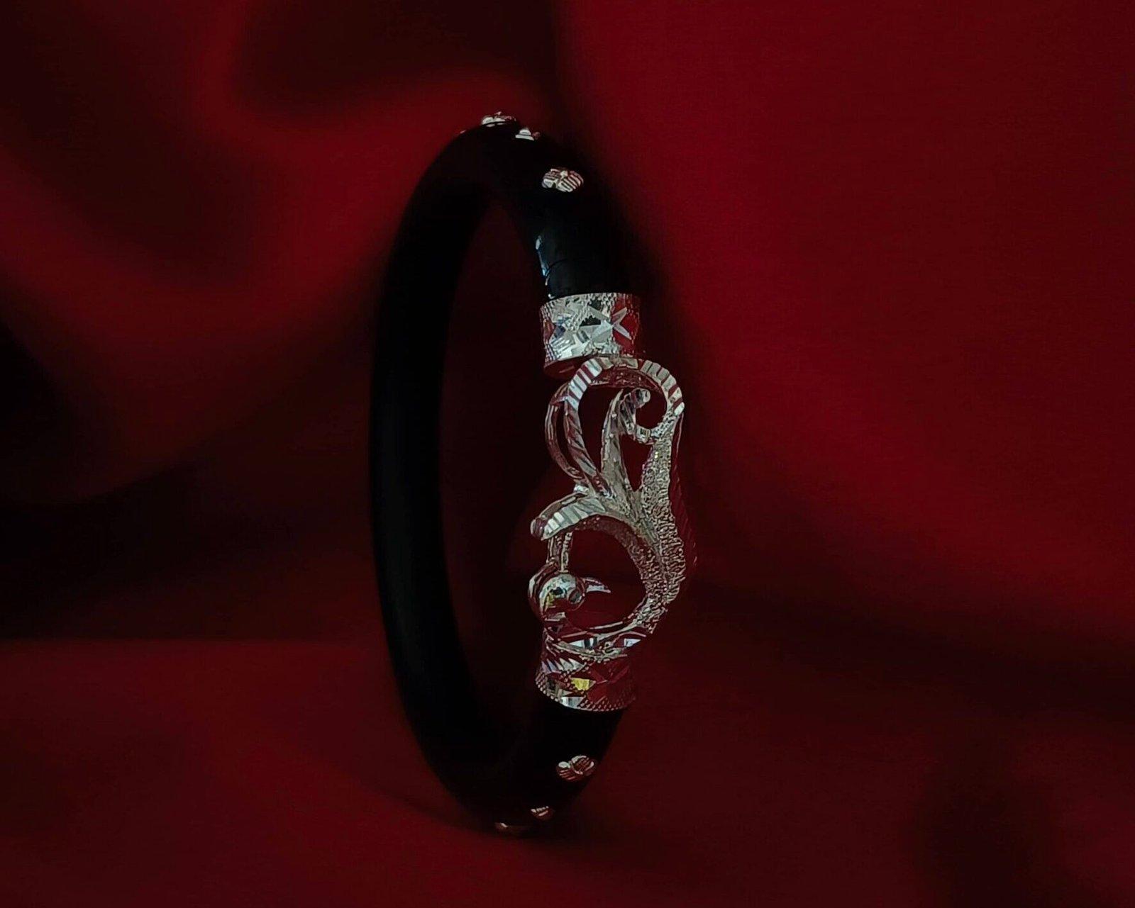 Roshni Silver Pola/Pola Badhano size 2.4.