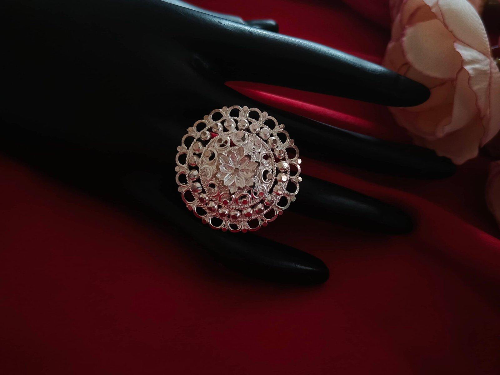 Rukmini Finger Ring view 4