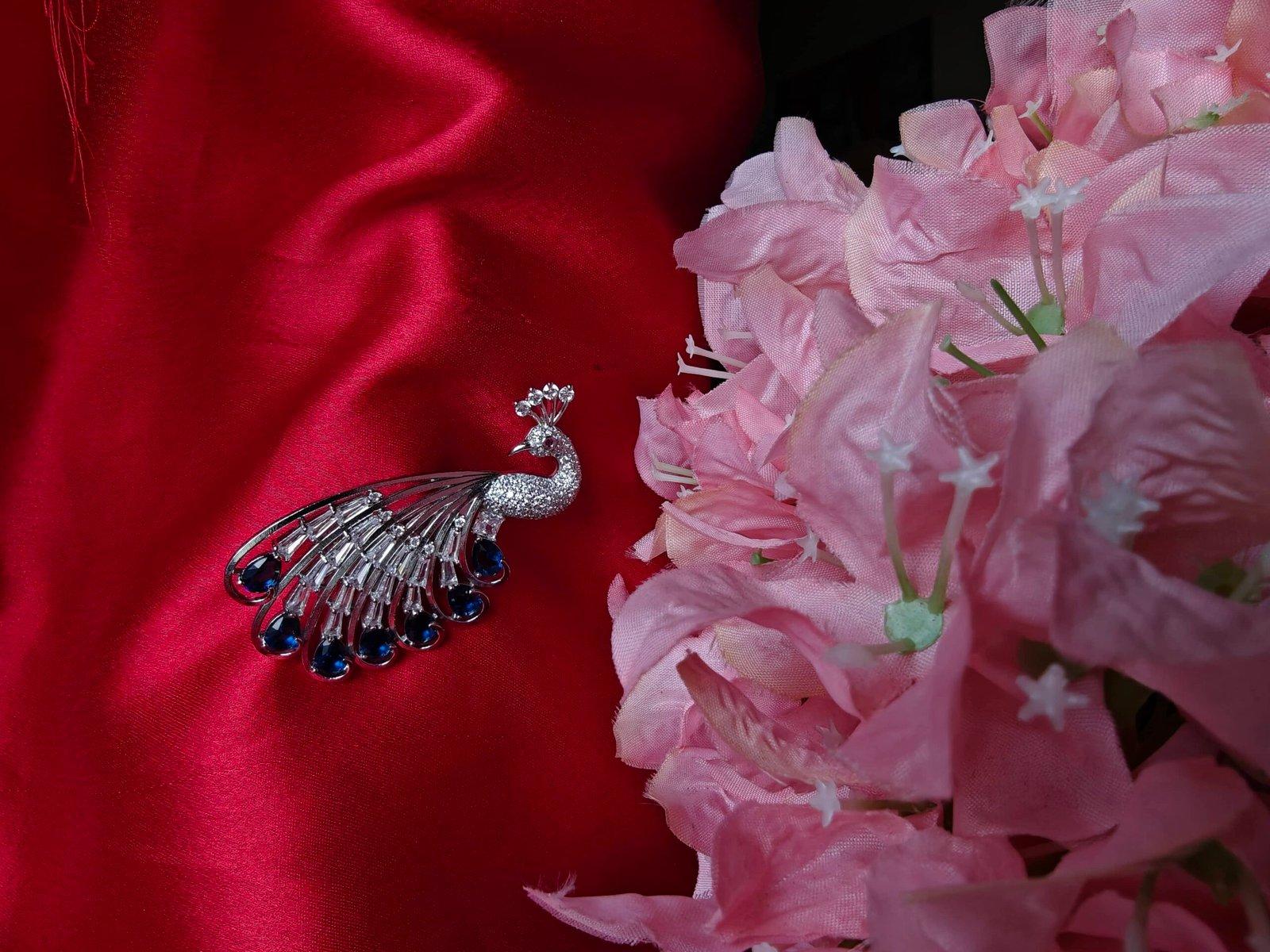 Saree Pin Peacock