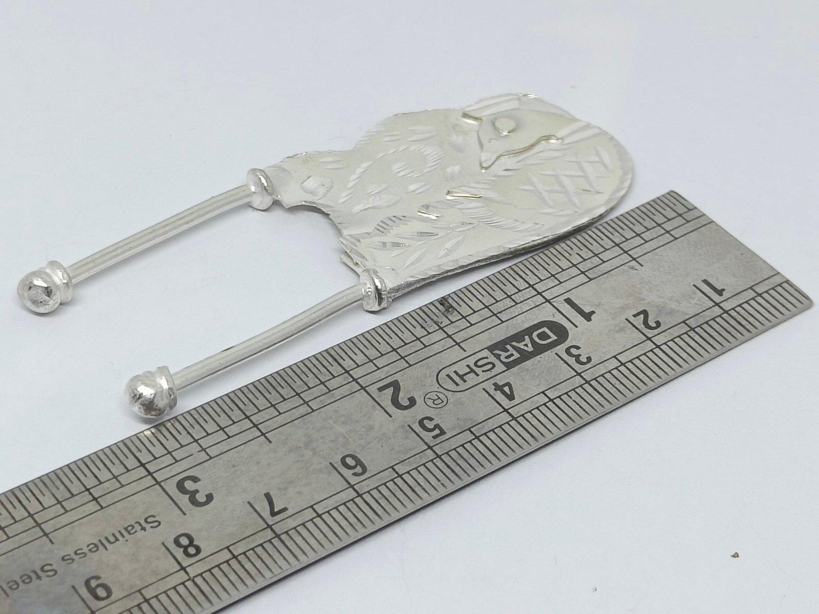 Silver 925 Jaati / Jati / Beetle nut cutter / Sarota / Adkitta view 3