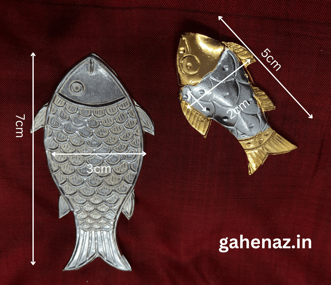 Silver Fish for Vastu for Puja view 2