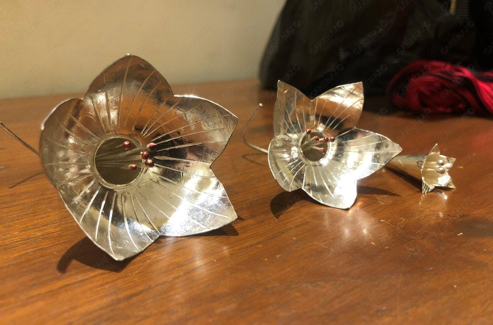 Silver Kolke Flower view 2